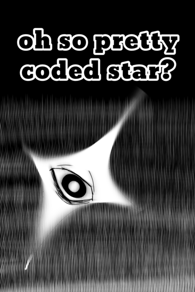 Oh so pretty coded star?