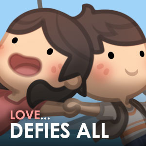 Love... defies all!
