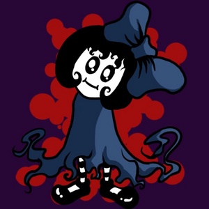 Amy and here friends walk towards the light