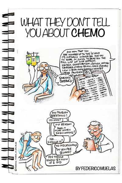"What They Don't Tell You About Chemo" Journal in progress, for what it's worth...