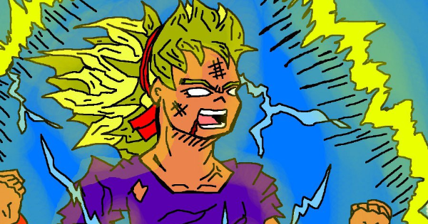 Read Art sketches and designs :: Super Saiyan Ranch | Tapas Community