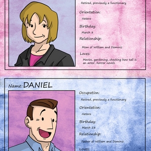 Will And Raph Read Will and Raph Chronicles :: Our characters - Lucie & Daniel ...