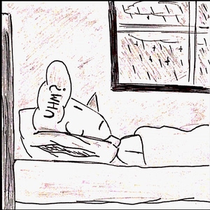 When rain helps you to fall asleep easily
