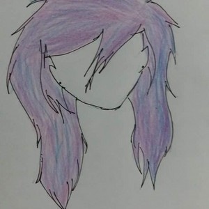 Purple hair