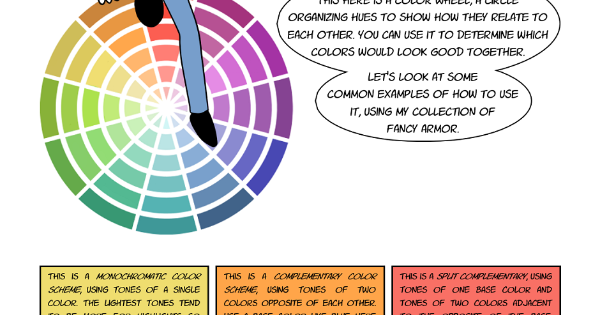 Read How to Make Comics with Guy the Guide :: Colors and Emphasis Page ...