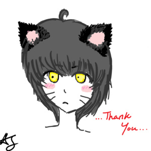 A THANK YOU to my two wolfy subscribers ^u^