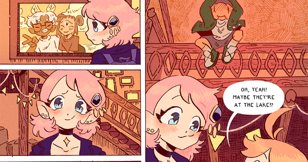 Read Cryptid Lake :: Chapter 1_ PAGE 4 | Tapas Community