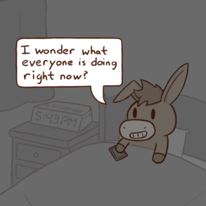 A&C #1: I wonder what my friends are up to?