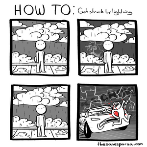 HOW TO: Get struck by lightning