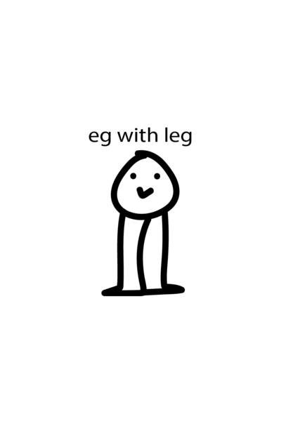 eg with leg