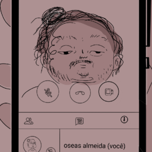 Sempre acontece na aula online 