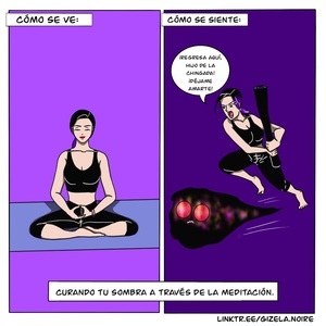 Otro caso m&aacute;s de: &ldquo;c&oacute;mo se ve vs. c&oacute;mo se siente &ldquo;, edici&oacute;n meditaci&oacute;n. 