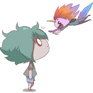 Unicorn girl explodes Shiki's head (Attempt #1)