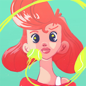 When life punches you in the face. 