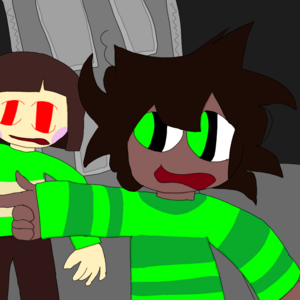 Under waterfall!?!?!