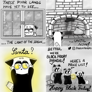 Black Friday Pandas