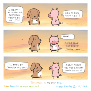 day to day.