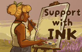 support banner