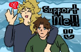 support banner