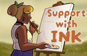 support banner