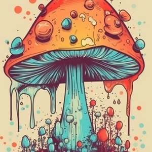 Mushroom~lavender