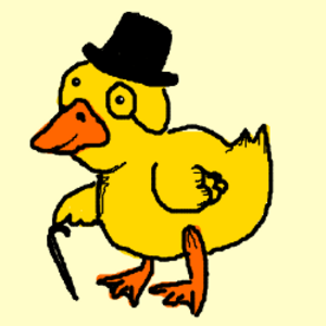 Sophisticated Duck
