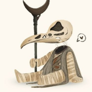 doctor bird skull